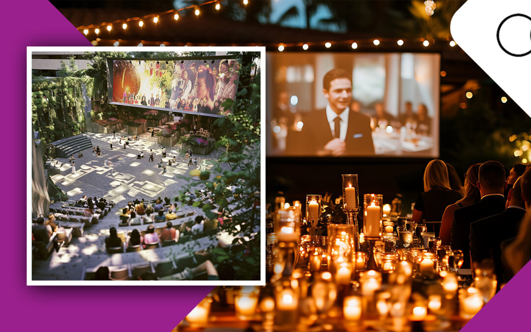 How Screen Rental Can Elevate Your Wedding or Private Party